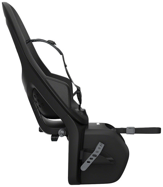 Thule Yepp 2 Maxi Rack Mount Baby Seat, On rear rack (not included), Midnight Black, Black