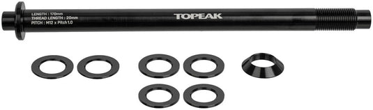 Topeak-Zi:RAK-Thru-Axle-Bicycle-Mounted-Rack-Part-Mountain-Bike-Road-Bike-BMRP0261