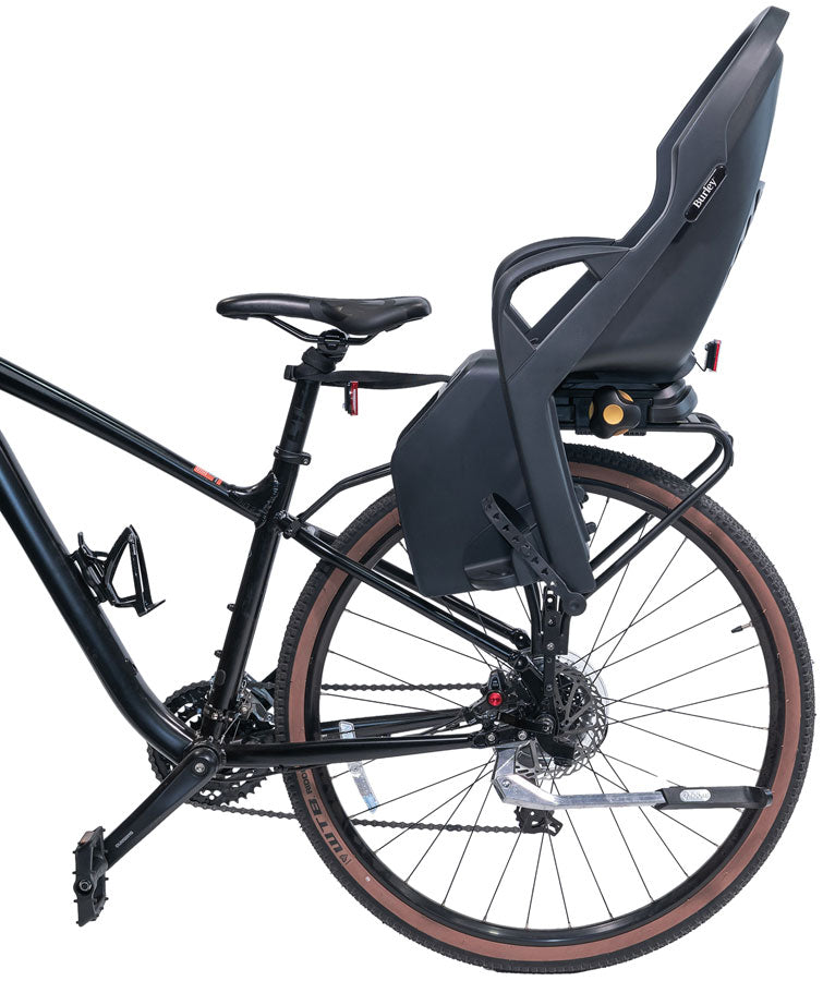 Load image into Gallery viewer, Burley Dash Rack Mount child Seat - Black/Gray
