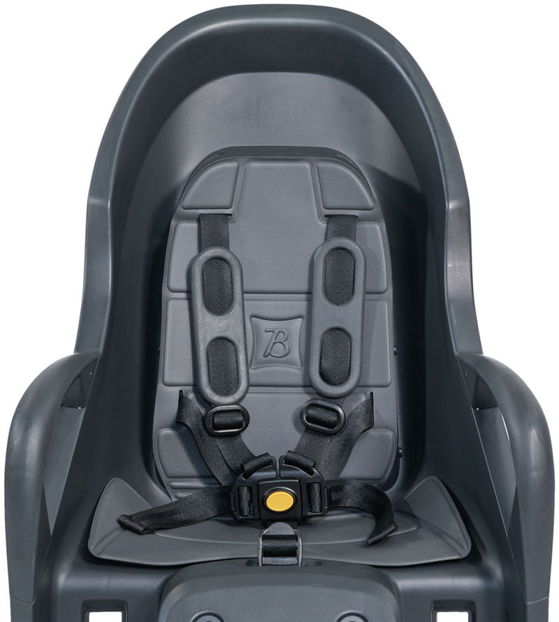 Load image into Gallery viewer, Burley Dash Rack Mount child Seat - Black/Gray
