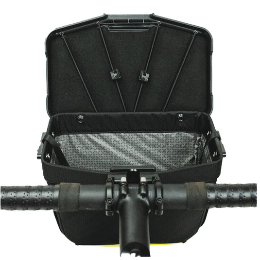 Route Werks The Big Handlebar Bag, 6.0L, Black