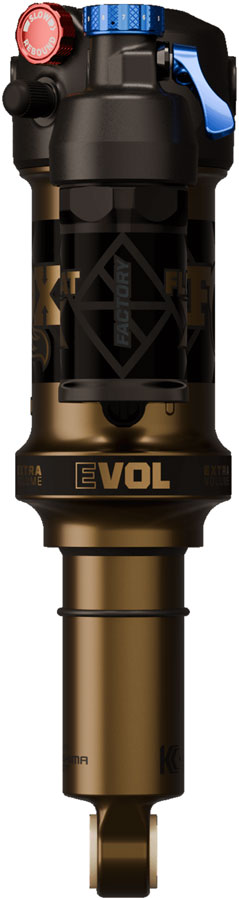 Load image into Gallery viewer, FOX FLOAT X Factory Rear Shock - Trunnion Metric, 185 x 55 mm, EVOL LV, 0.4 ci Spacer, 2-Position Lever, Kashima Coat
