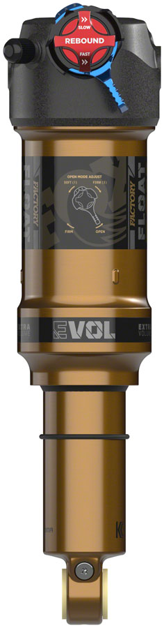 Load image into Gallery viewer, FOX FLOAT Factory Rear Shock - Trunnion Metric, 185 x 55 mm, 0.1 Spacer, 2-Position Lever, EVOL LV, Kashima Coat

