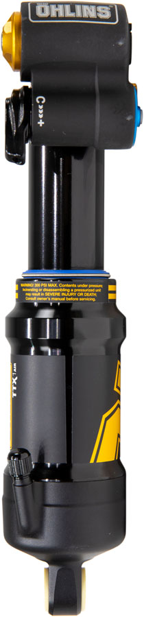 Load image into Gallery viewer, Ohlins TTX1 Air m.2 Rear Shock - Metric, 190mm x 45mm, Adjustable Volume Air Spring, Standard, Black
