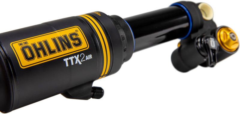 Load image into Gallery viewer, Ohlins TTX2 Air m.2 Rear Shock - Metric, 230mm x 65mm, Twin-Tube Damping Technology, Adjustable Volume Air Spring,

