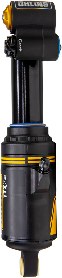 Ohlins TTX2 Air m.2 Rear Shock - Metric, 230mm x 65mm, Twin-Tube Damping Technology, Adjustable Volume Air Spring,