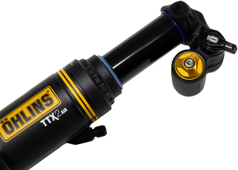 Load image into Gallery viewer, Ohlins TTX2 Air m.2 Rear Shock - Metric, 205mm x 65mm, Twin-Tube Damping Technology, Adjustable Volume Air Spring,
