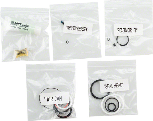 RockShox-Super-Deluxe-A1-B1-Rear-Shock-Service-Kits-Mountain-Bike-Downhill-Bike-RS1512-MTB-Rear-Shock-Service-Kits