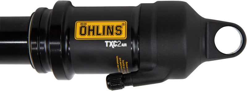 Load image into Gallery viewer, Ohlins TXC2 Rear Shock - Metric, 165mm x 45mm, Remote Actuated Twin-Tube Damper, Adjustable Volume Air Spring, Trunnion,
