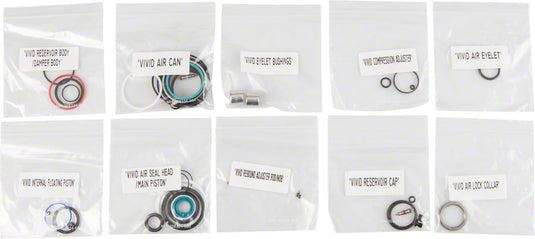 RockShox-Vivid-Air-B1-B3-Rear-Shock-Service-Kits-Mountain-Bike-Downhill-Bike-RS8801-MTB-Rear-Shock-Service-Kits