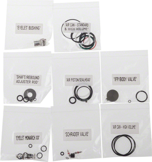 RockShox-Monarch-XX-Rear-Shock-Service-Kits-Mountain-Bike-Downhill-Bike-RS8803-MTB-Rear-Shock-Service-Kits