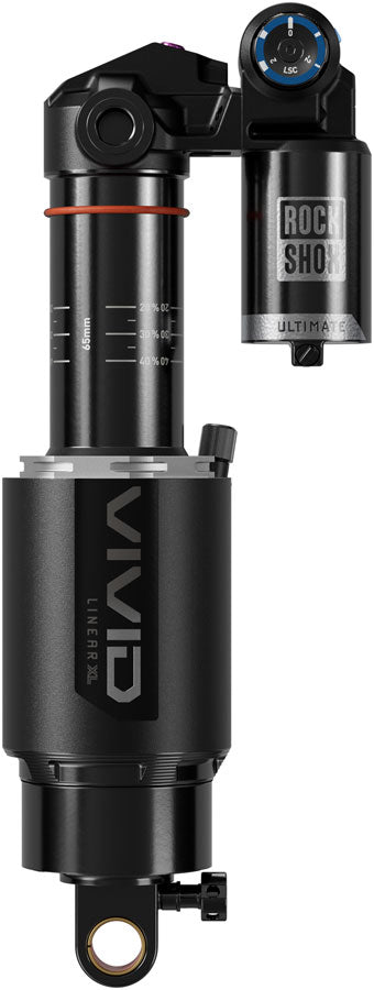 Load image into Gallery viewer, RockShox Vivid Ultimate D1 Rear shock, 205x62.5, Shaft Eyelet: Standard, Body Eyelet: Trunnion, 2 Tokens, Reb55/Comp34,
