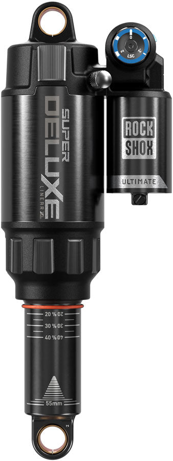 RockShox Super Deluxe Ultimate D1, Rear shock, 230x62.5, Shaft Eyelet: Standard, Body Eyelet: Standard, Token Loc 2,
