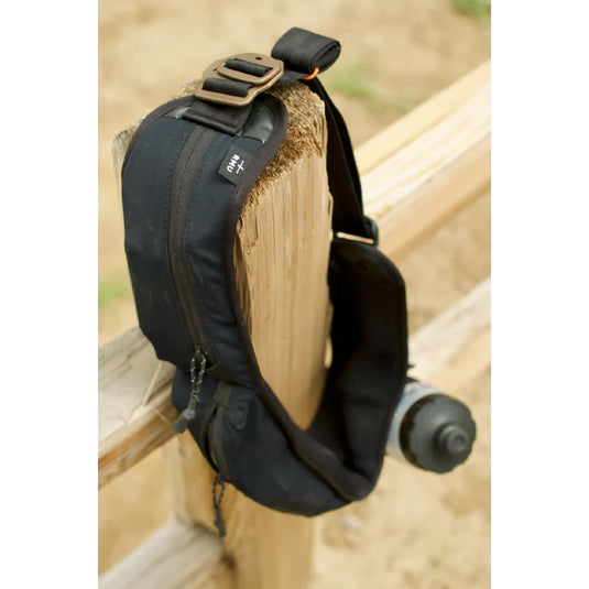 RMU Outdoors Utility Belt, Black w/ Bronze Buckles