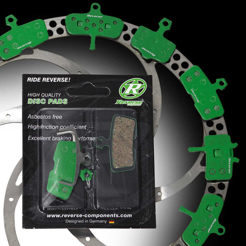 Load image into Gallery viewer, Reverse Organic Brake Pads for SRAM Guide, G2, Trail &amp; Trickstuff ('22+) Organic Disc Brake Pads Set
