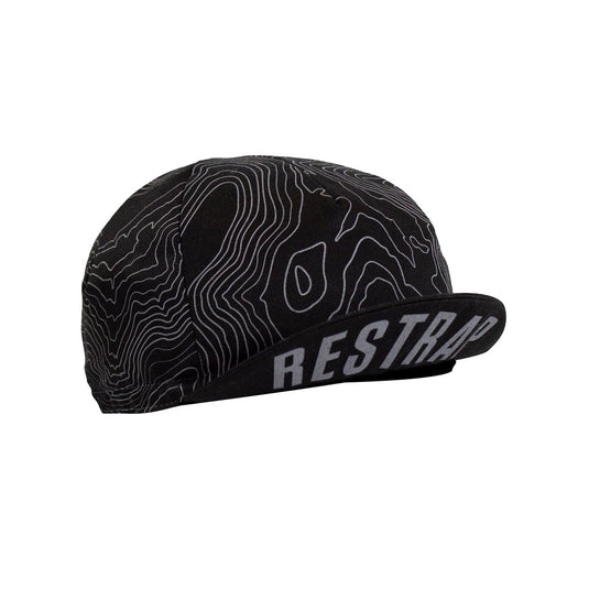 Restrap Yorkshire Contours Cycling Cap, Black - One Size NLA