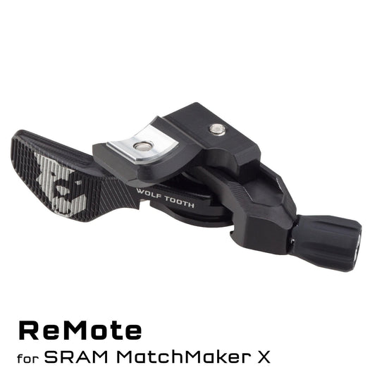 Wolf Tooth ReMote Dropper Lever Collection — High-Performance Shimano I-Spec & SRAM MatchMaker Compatible Seatpost Remote Levers