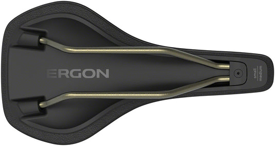 Ergon SR Allroad Core Pro Saddle - Black Synthetic Relief Channel Mens SM/MD