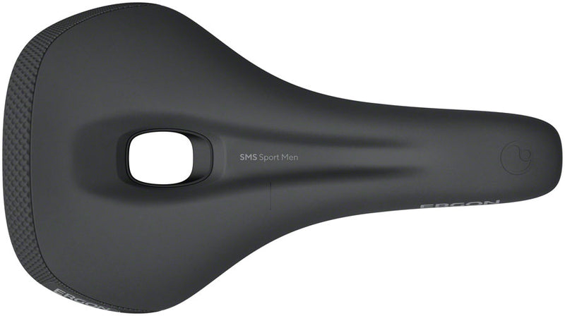 Load image into Gallery viewer, Ergon SMS Sport Saddle - TiNox XP, Black, Men's, Small/Medium
