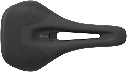 Ergon SR Allroad Comp Saddle - TiNox XP, Black, Women's, Small/Medium