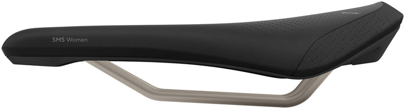 Load image into Gallery viewer, Ergon SMS Sport Gel Saddle - TiNox SL, Black, Men's, Medium/Large
