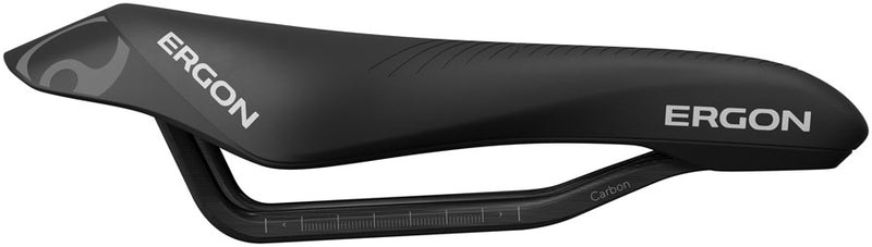 Load image into Gallery viewer, Ergon SR Tri Pro Carbon Saddle - Carbon, Black, Women's, Front
