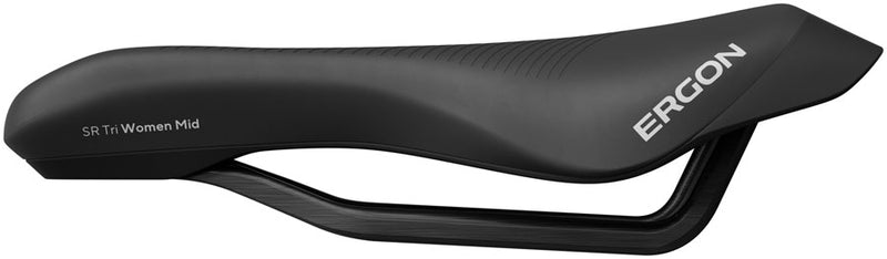 Load image into Gallery viewer, Ergon SR Tri Pro Carbon Saddle - Carbon, Black, Women's, Mid
