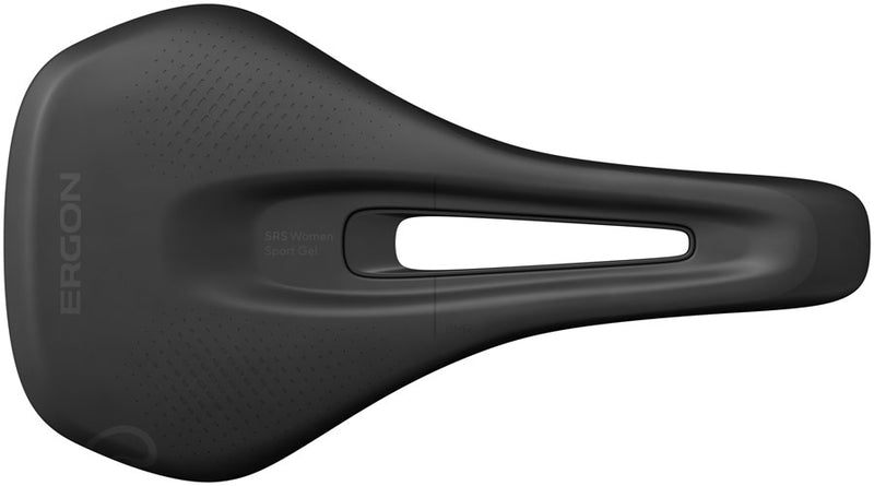 Load image into Gallery viewer, Ergon SRS Sport Gel Women Saddle - TiNox XP, Black, Womens's, Medium/Large

