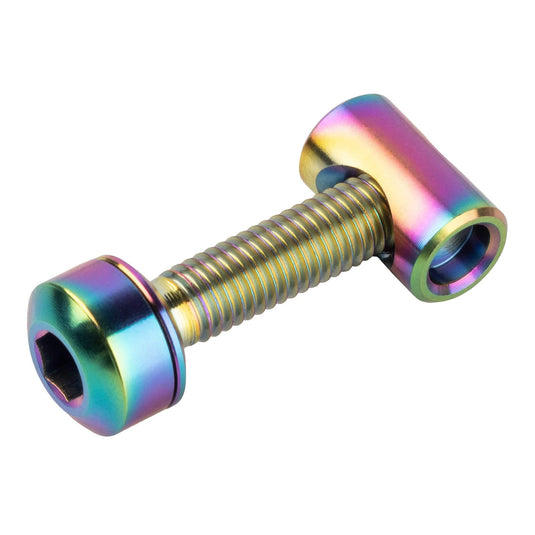 Titanium Oil Slick Quick Release Seatpost Clamp Kit with Self-Aligning Bolt