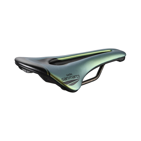 Selle-San-Marco-Shortfit-2.0-Racing-Iridescent-Gold-Seat-Road-Bike-SDLE3420-Bicycle-Saddles