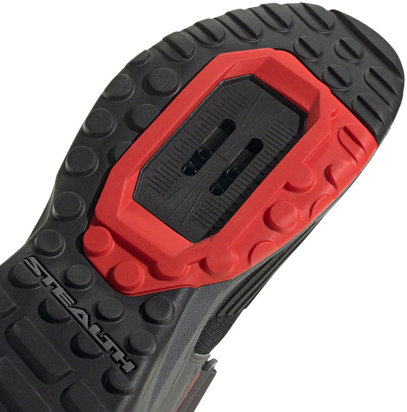 Load image into Gallery viewer, Five Ten Trailcross Mountain Clipless Shoes - Women's, Core Black/Gray Three/Red, 10
