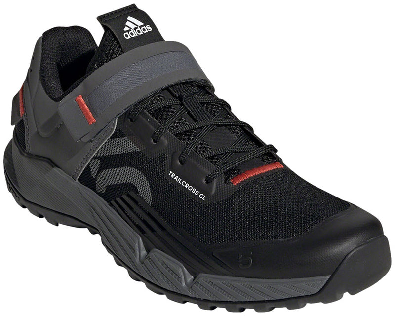 Load image into Gallery viewer, Five-Ten-Trailcross-Mountain-Clipless-Shoes-Women's-Core-Black-Gray-Three-Red-Core-Black-Gray-Three-Red-10-Mountain-Biking-Shoes
