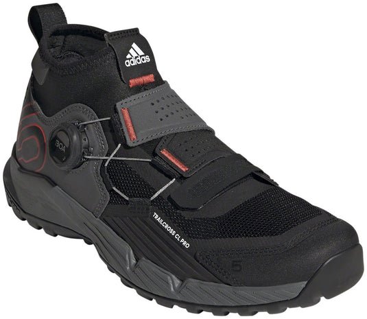Five-Ten-Trailcross-Pro-Mountain-Clipless-Shoes-Women's-Gray-Five-Core-Black-Red-Gray-Black-Red-5.5-Mountain-Biking-Shoes