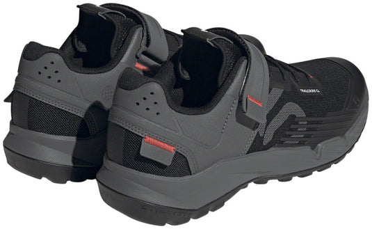 Five Ten Trailcross Mountain Clipless Shoes - Men's, Core Black/Gray Three/Red, 12