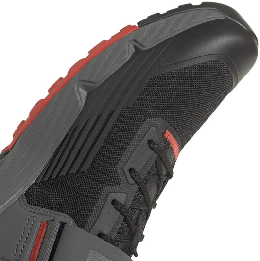 Five Ten Trailcross Mountain Clipless Shoes - Men's, Core Black/Gray Three/Red, 9.5