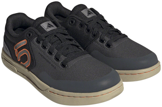 Five-Ten-Freerider-Pro-Canvas-Flat-Shoes-Women's-Gray-Six-Gray-Four-Impact-Orange-Gray-Six-Gray-Four-Impact-Orange-9.5-Flat-Pedal-Shoes