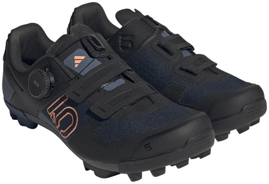 Five-Ten-Kestrel-Boa-Mountain-Clipless-Shoes-Women's-Legend-Ink-Core-Black-Coral-Fusion-Legend-Ink-Core-Black-Coral-Fusion-10.5-Mountain-Biking-Shoes