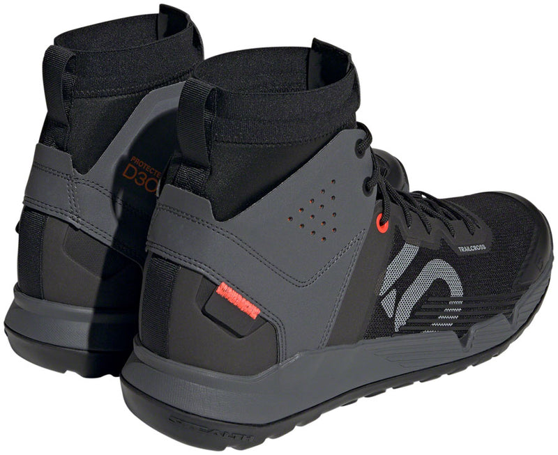 Load image into Gallery viewer, Five Ten Trailcross Mid Pro Flat Shoes - Men's, Core Black/Gray Two/Solar Red, 9.5
