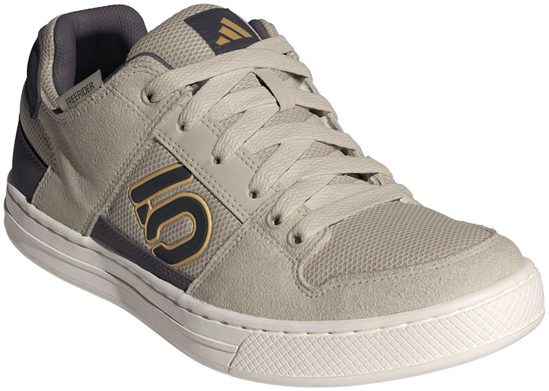 Load image into Gallery viewer, Five-Ten-Freerider-Flat-Shoes-Men's-Gray-Carbon-Oat-Gray-Carbon-Oat-7.5-Flat-Pedal-Shoes

