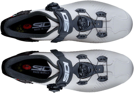 SIDI Wire 2S Road Shoes - White/Black, 46