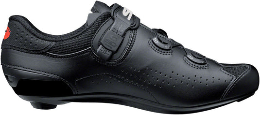 SIDI Genius 10 Road Shoes - Black/Black, 46.5