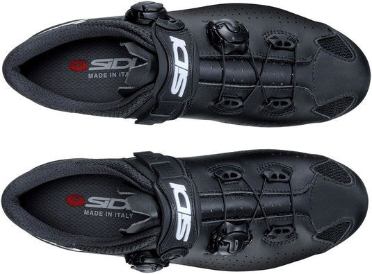 SIDI Genius 10 Road Shoes - Black/Black, 46.5