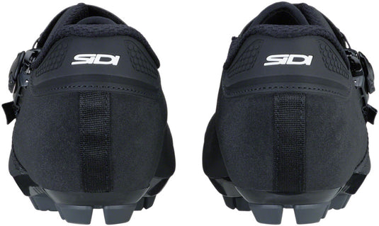 SIDI Aertis Mega Mountain Clipless Shoes - Black/Black, 43