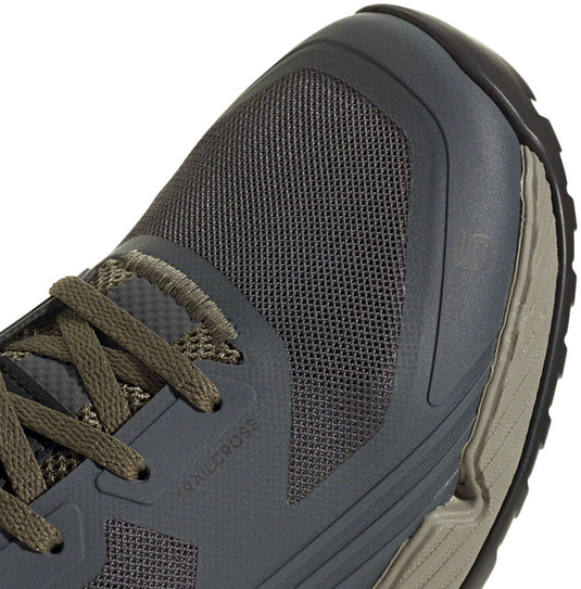 Five Ten Trailcross XT Flat Shoes - Men's, Gray Six/Core Black/Olive Strata, 8.5