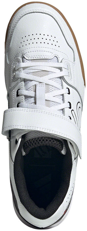Five Ten Hellcat Mountain Clipless Shoes - Men's, FTWR White/Core Black/Red, 11.5