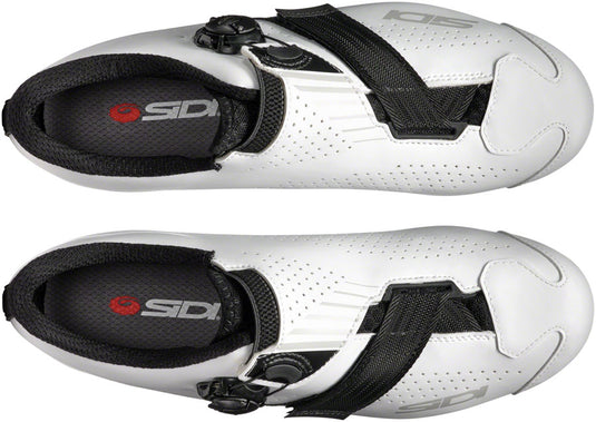 SIDI Prima Road Shoes - White/Black, 39