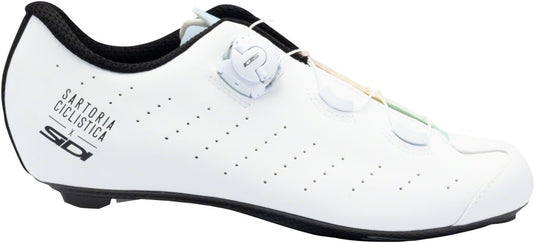 SIDI Laghee Sprint Road Shoes - White, 46