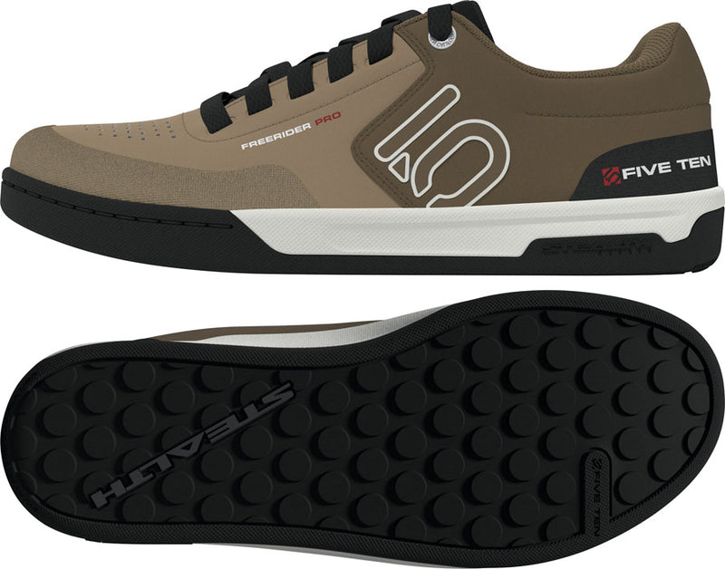 Load image into Gallery viewer, Five Ten Freerider Pro Flat Shoes - Men's, Cardboard/Off White/Core Black, 12
