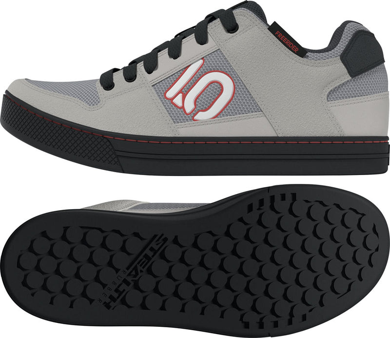 Load image into Gallery viewer, Five Ten Freerider Flat Shoes - Men's, Gray 3/Footwear White/Wonder Alumina, 10.5
