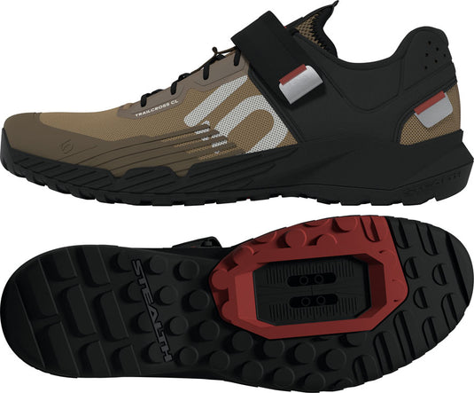 Five Ten Trailcross Mountain Clipless Shoes - Mens, Cardboard/Off White/Core Black, 11
